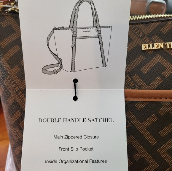 Ellen Tracy Large Satchel NWT - Picture 10 of 10